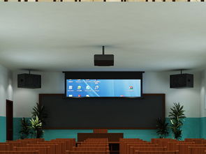 全面解读现代多媒体室装修设计 3D模型与投影教室效果图资源推荐